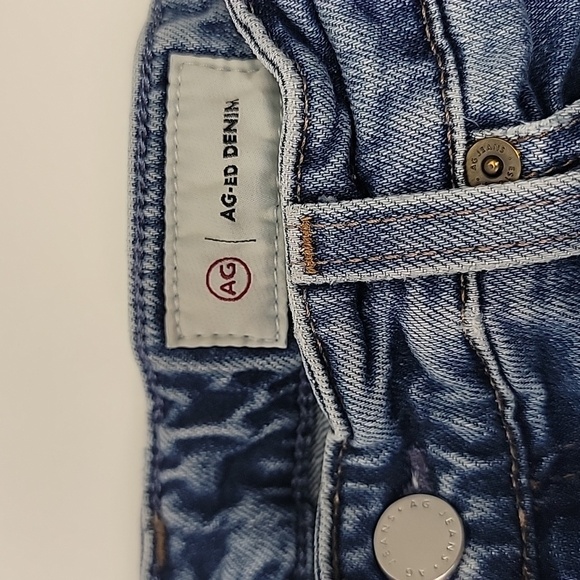 AG Adriano Goldschmied Light Blue Denim Jeans SZ 27 - Picture 3 of 15